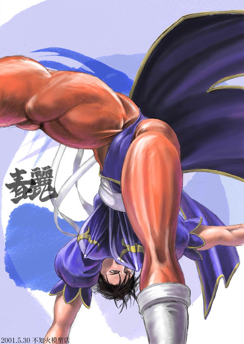 chun-li, capcom, street fighter, tagme, brown hair