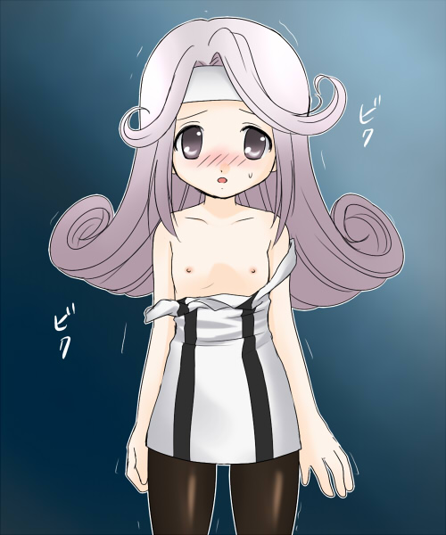 tagme, blush, flat chest, loli