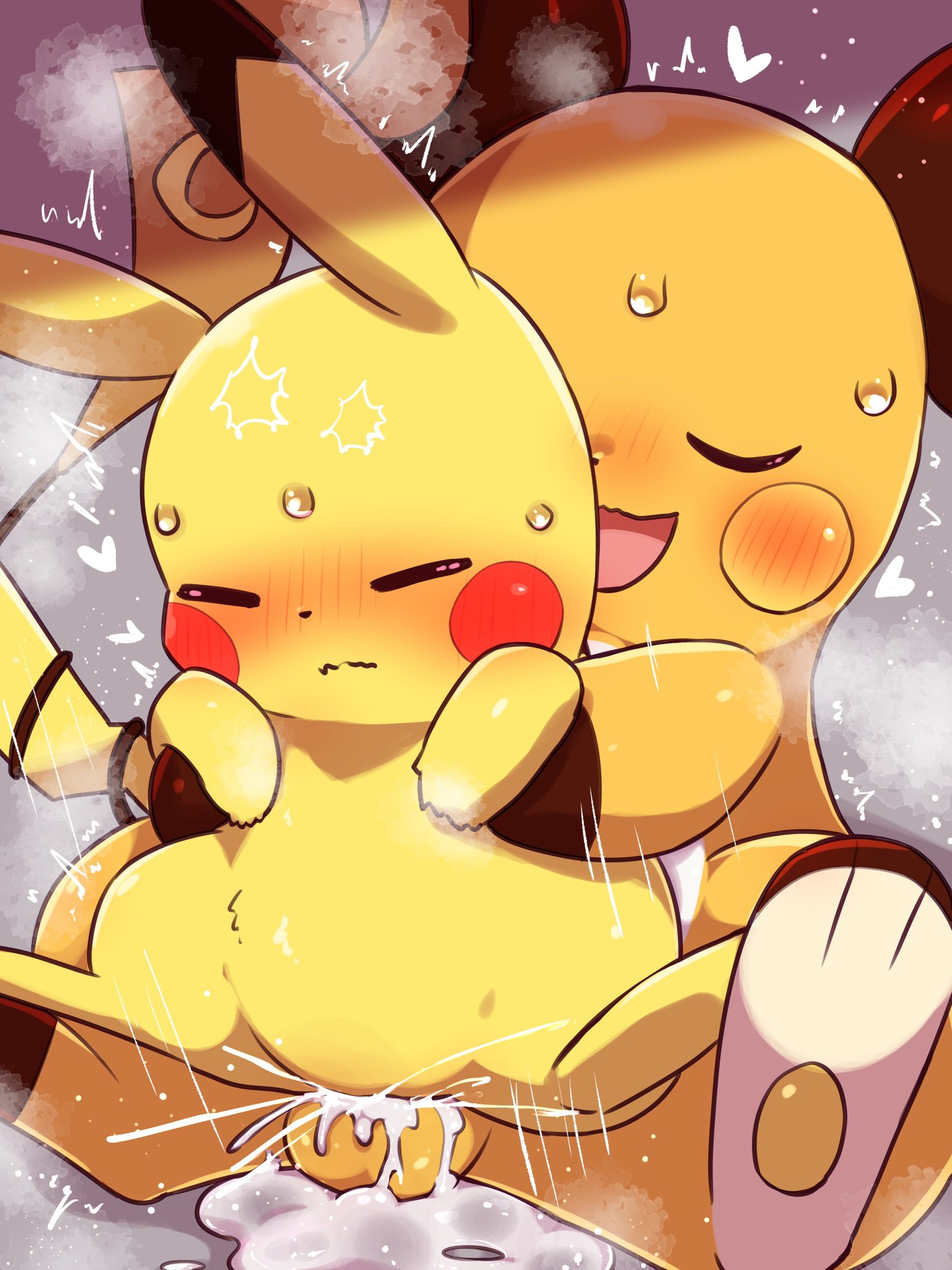Rule34 – If it exists, there is porn of it / pikachu, pokemon (species), raichu / 10281699