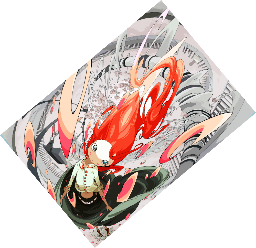 uekusa wataru, original, tagme, blue eyes, red eyes, shirt, skirt, solo