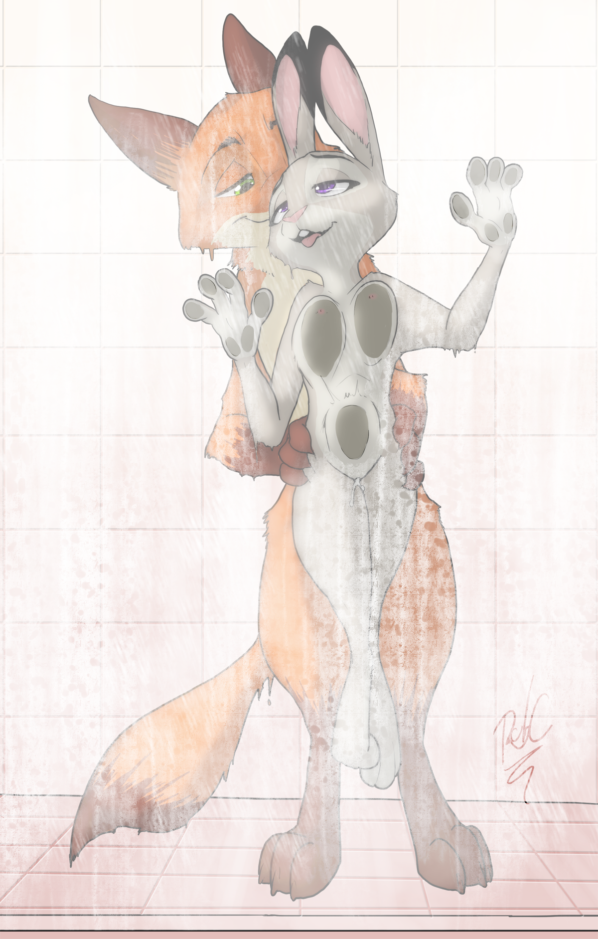 Rule34 – If it exists, there is porn of it / robcivecat, judy hopps, nick wilde / 10289629