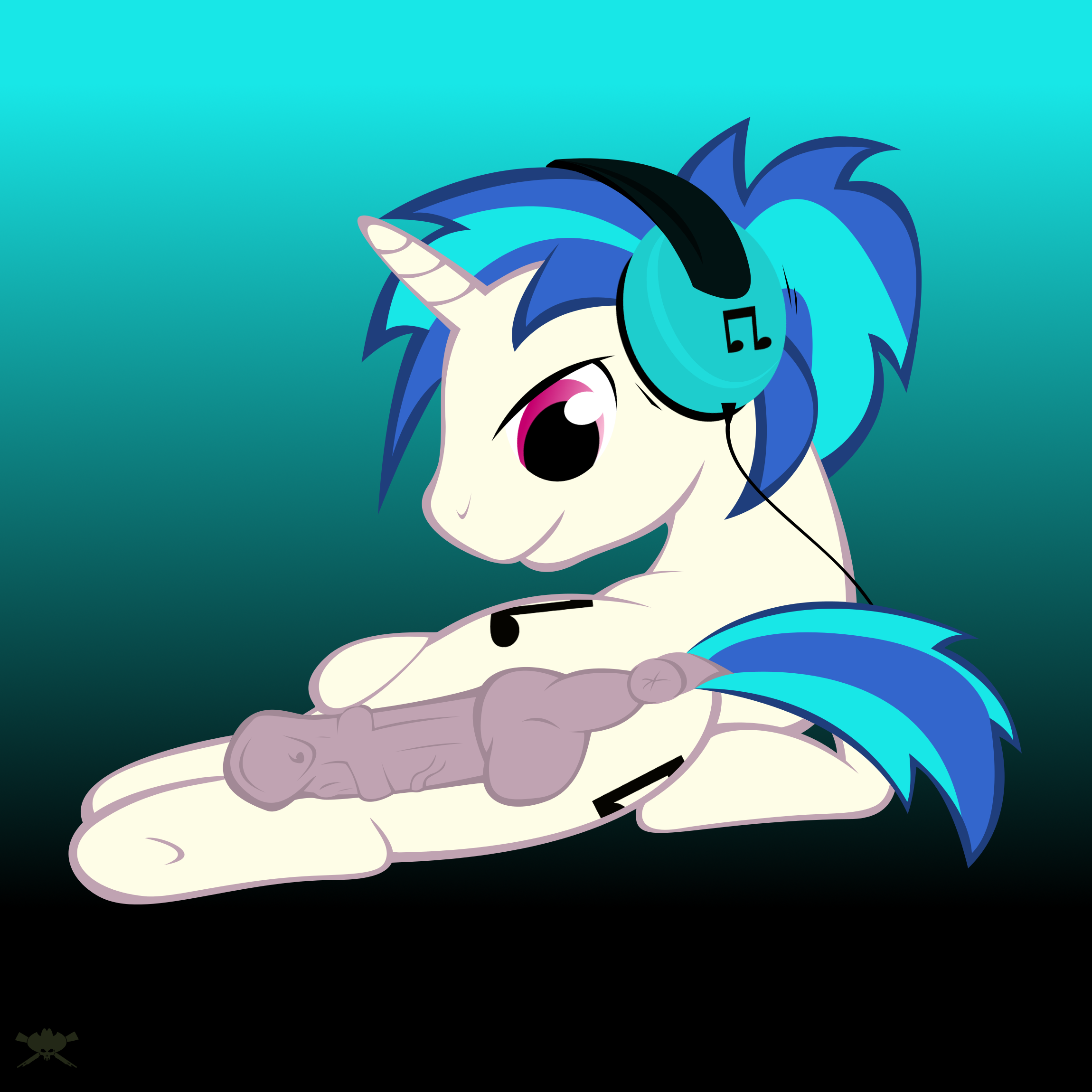 Rule34 – If it exists, there is porn of it / spoonzebra, vinyl scratch (mlp) / 529702