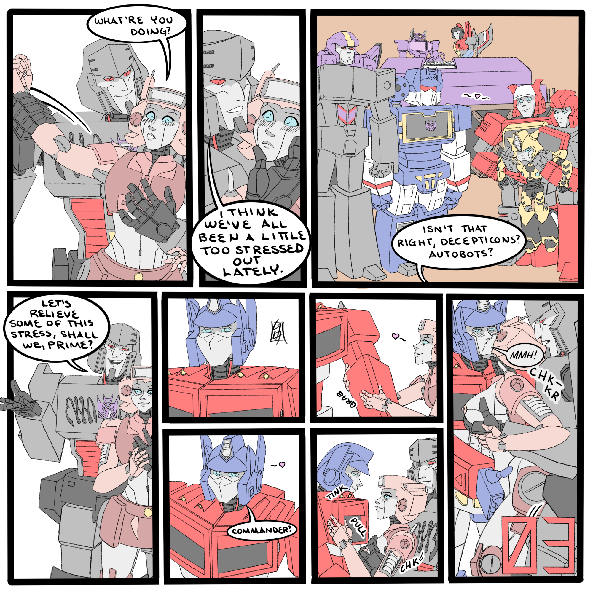 Rule34 – If it exists, there is porn of it / autobot, blaster (transformers), bumblebee (transformers), decepticon, elita-1, ironhide, megatron, optimus prime, shockwave (transformers), soundwave, starscream / 10310701