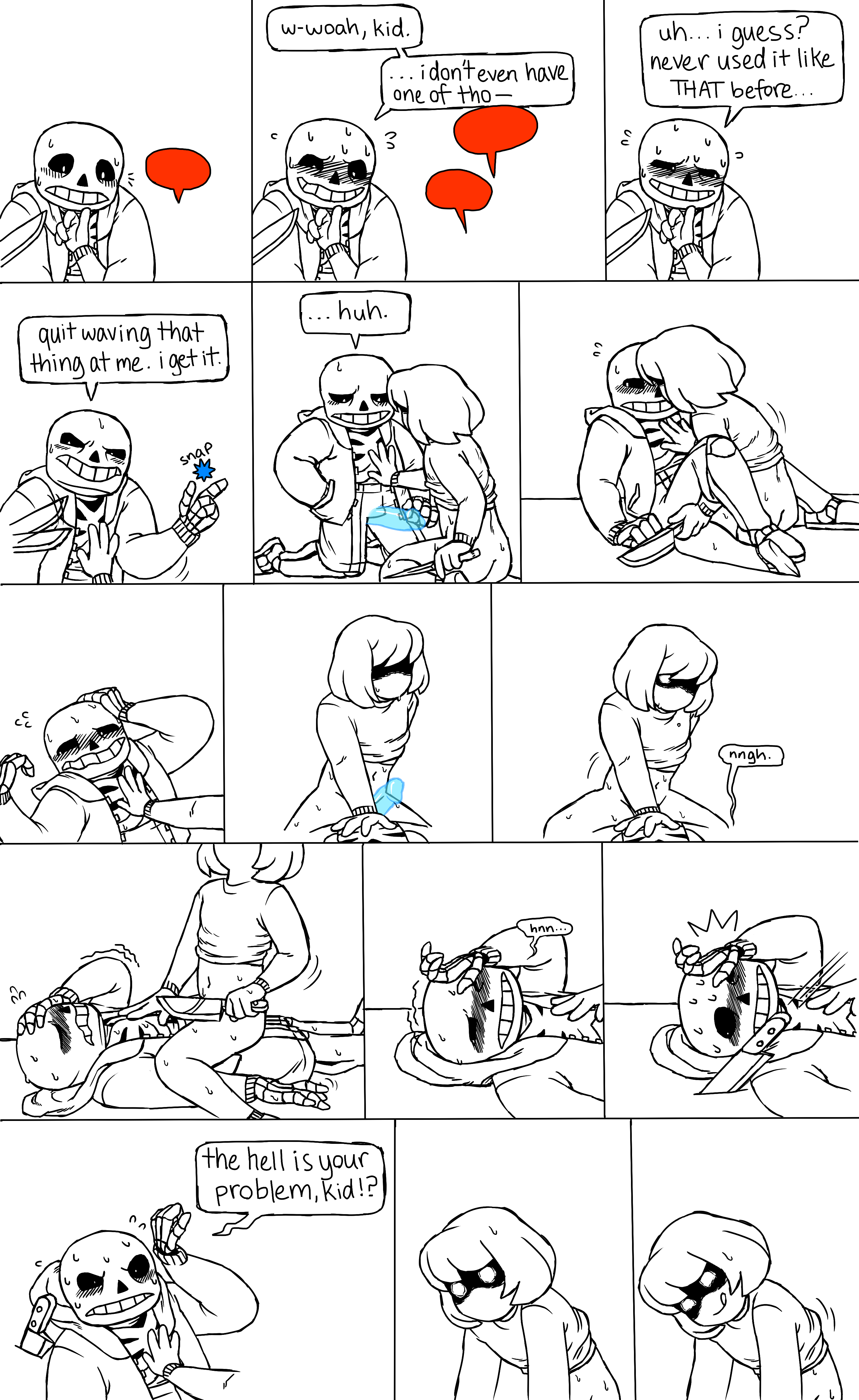 Rule34 – If it exists, there is porn of it / tinybeasts, frisk, sans / 531266