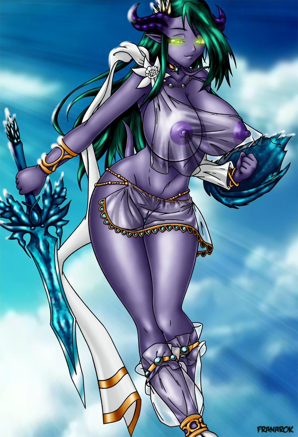 Rule34 – If it exists, there is porn of it / franarok, draenei, elysium, neira / 532188