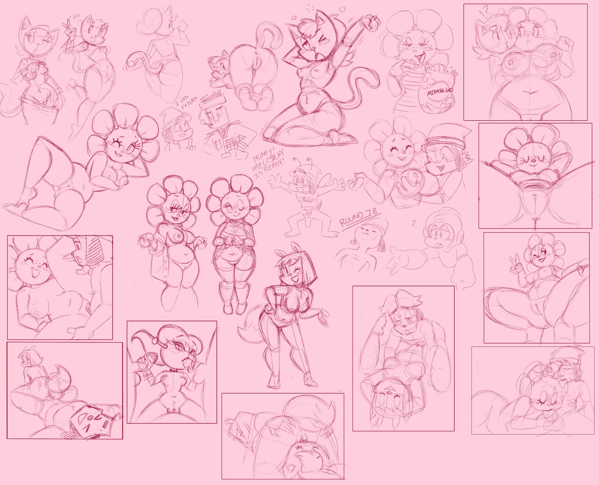 Rule34 – If it exists, there is porn of it / chipposter, katy kat, mega man (character), parappa, paula fox, sunny funny / 10327423