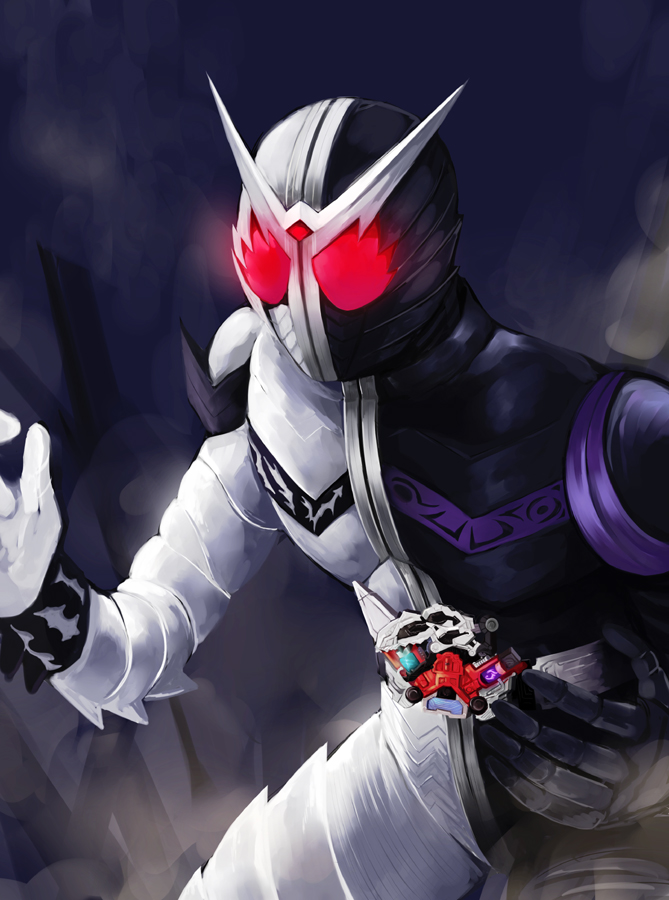 harano, kamen rider double, kamen rider, kamen rider w, bad id, bad pixiv id, 1boy, antennae, belt, male focus, solo