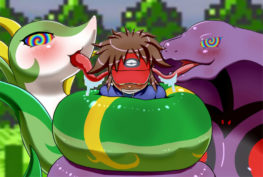 Rule34 – If it exists, there is porn of it / arbok, nate (pokemon), serperior / 532738