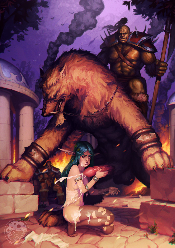 Rule34 – If it exists, there is porn of it / mushroompus, night elf, tyrande whisperwind / 532956