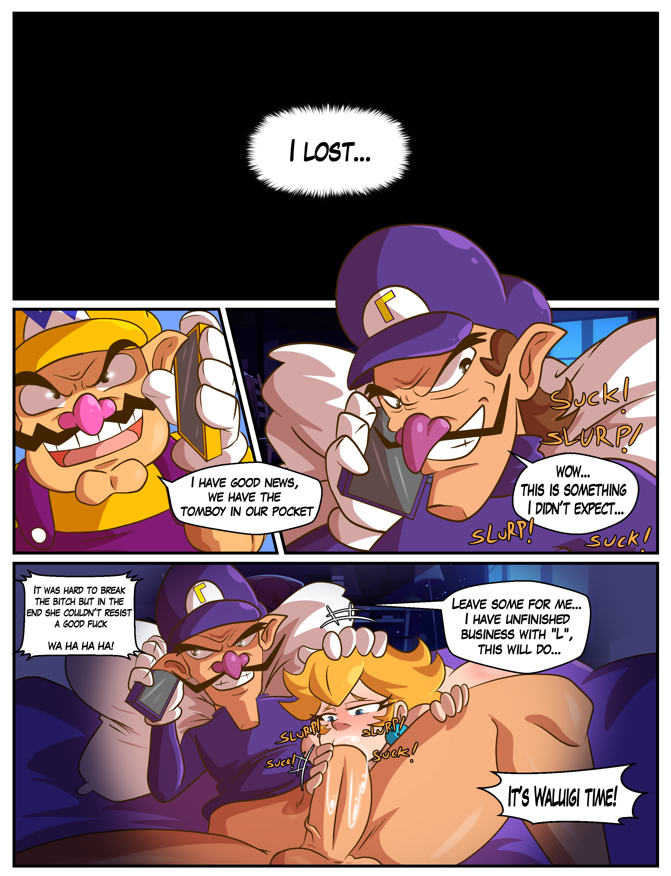 Rule34 – If it exists, there is porn of it / princess peach, waluigi, wario / 10341972