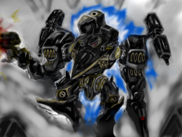 armored core, armored core 4, fromsoftware, tagme, gun, mecha, rifle, robot, weapon