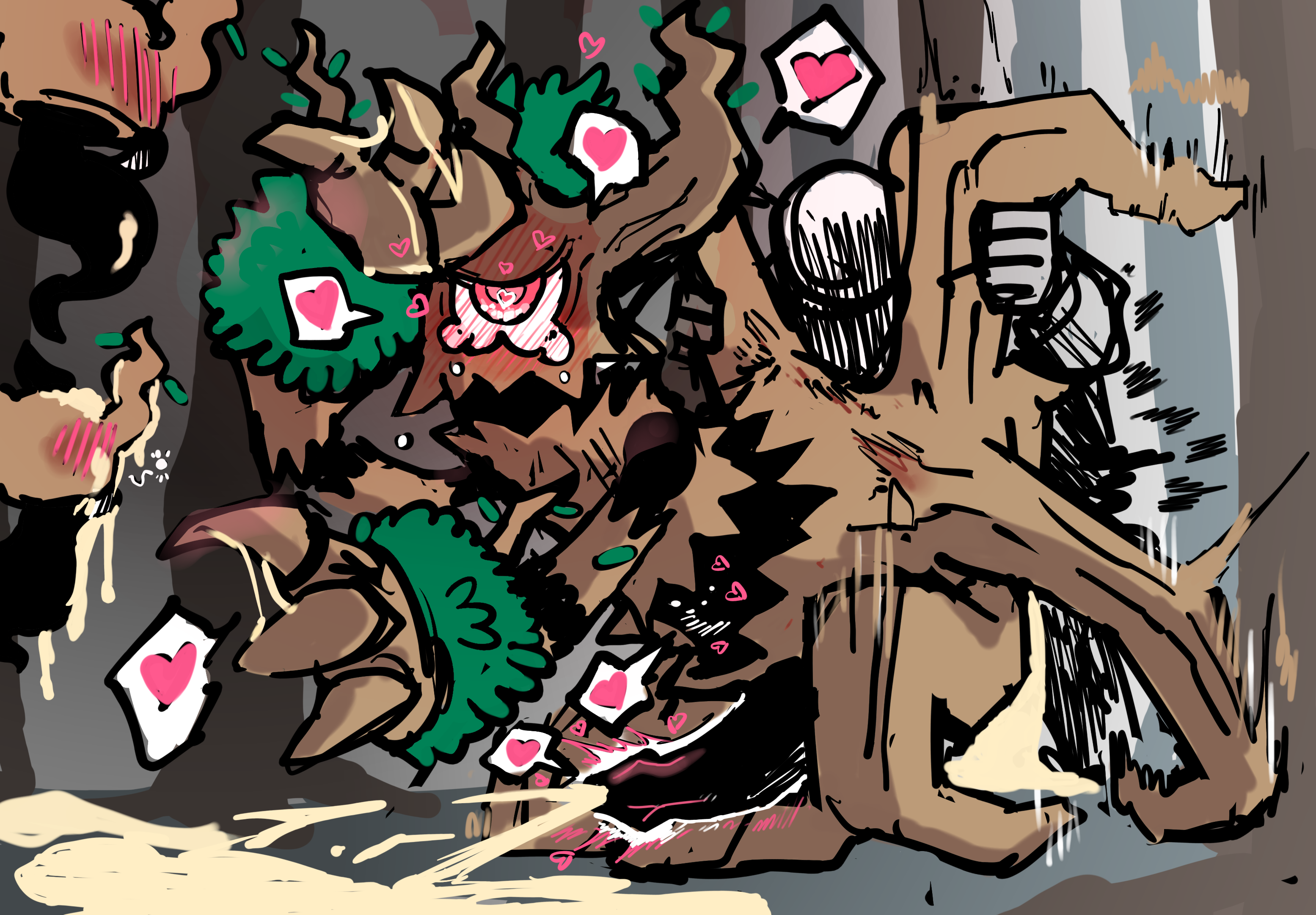 Rule34 – If it exists, there is porn of it / phantump, pokemon (species), trevenant / 10368739