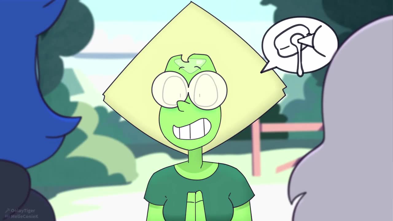Rule34 – If it exists, there is porn of it / melieconiek, amethyst (steven universe), peridot (steven universe) / 10369363