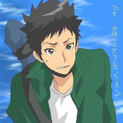 yamamoto takeshi, katekyo hitman reborn!, lowres, tagme, 00s, black hair