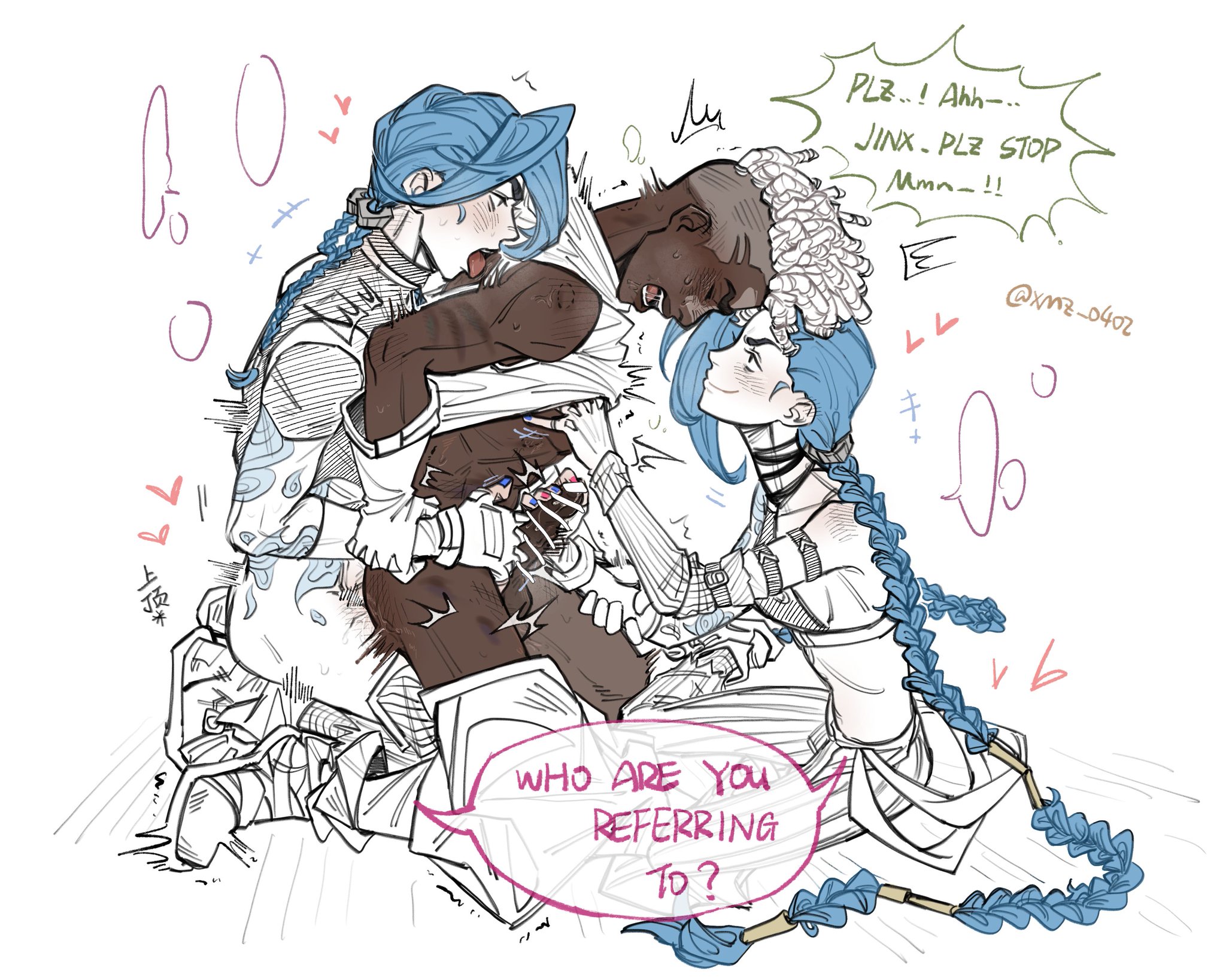 Rule34 – If it exists, there is porn of it / ekko, jinx (league of legends) / 10374287