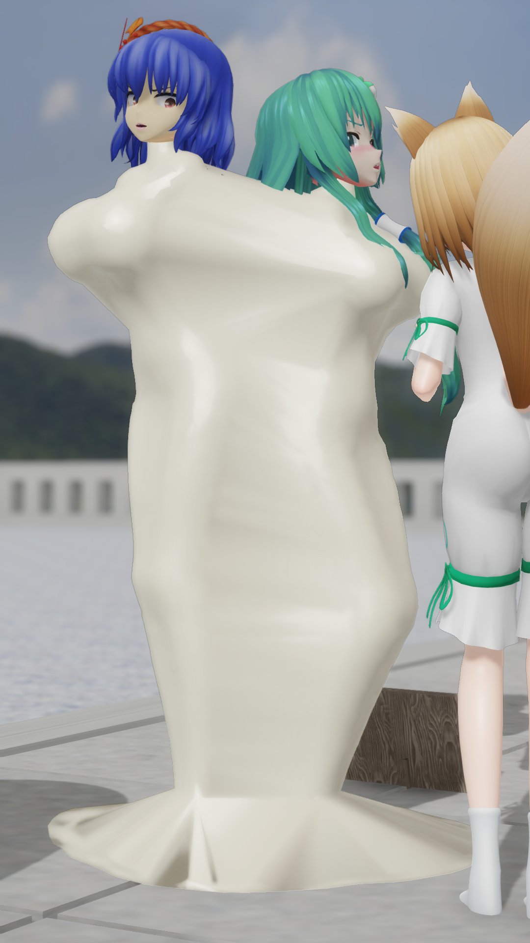 Rule34 – If it exists, there is porn of it / kanako yasaka, sanae kochiya, suwako moriya / 10374943