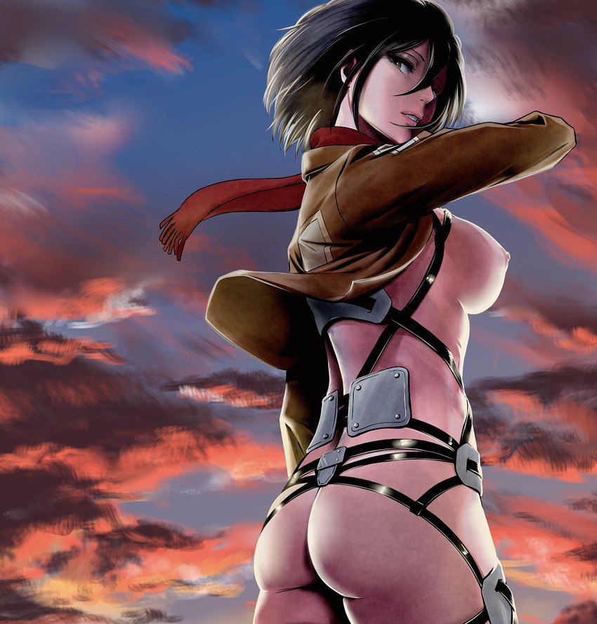 Rule34 – If it exists, there is porn of it / artist request, mikasa ackerman / 536110