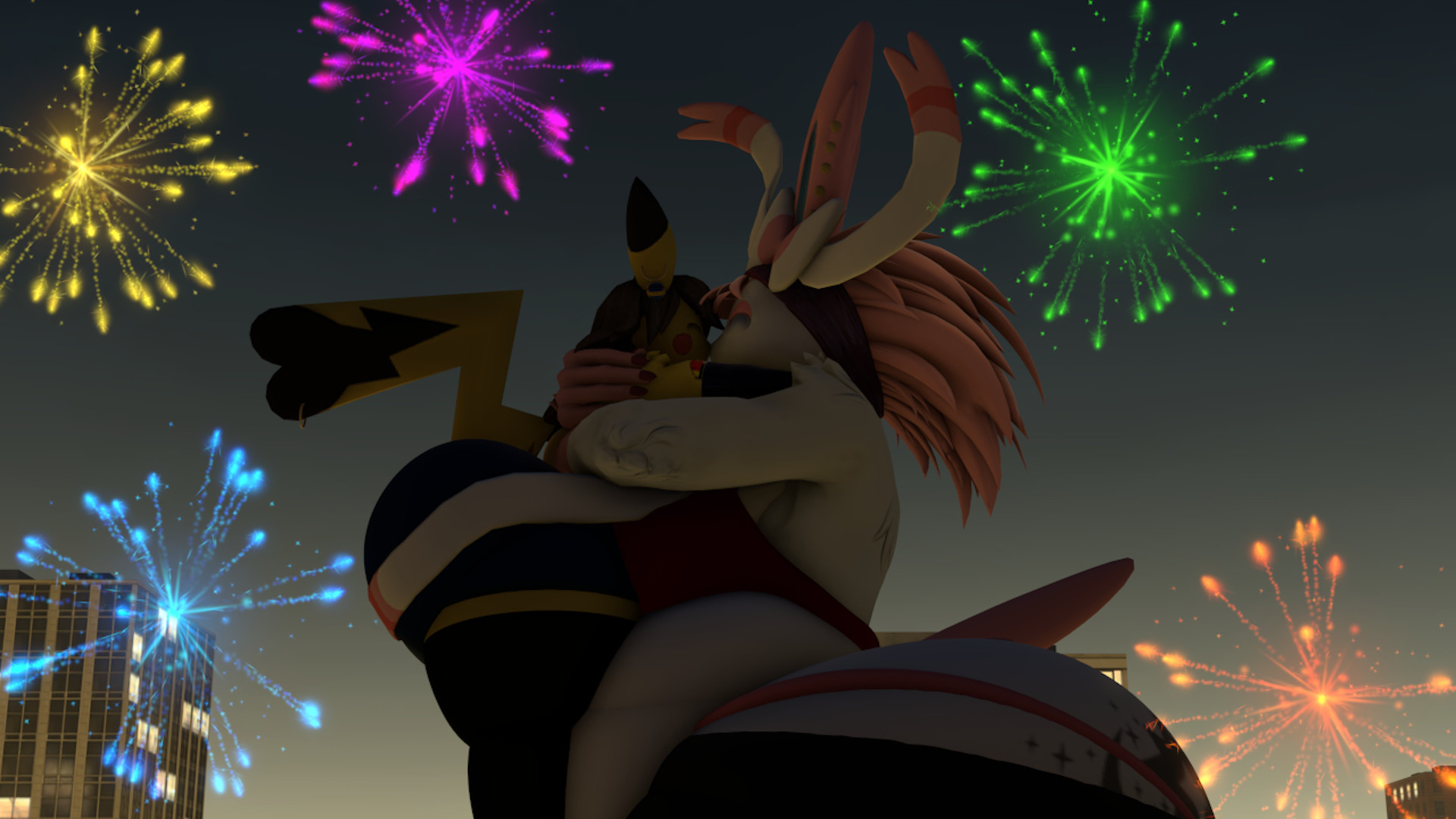 Rule34 – If it exists, there is porn of it / eeveelution, pikachu, pokemon (species), sylveon / 10383755