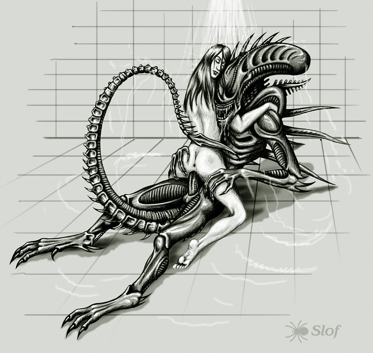 Rule34 – If it exists, there is porn of it / slof, xenomorph / 536703