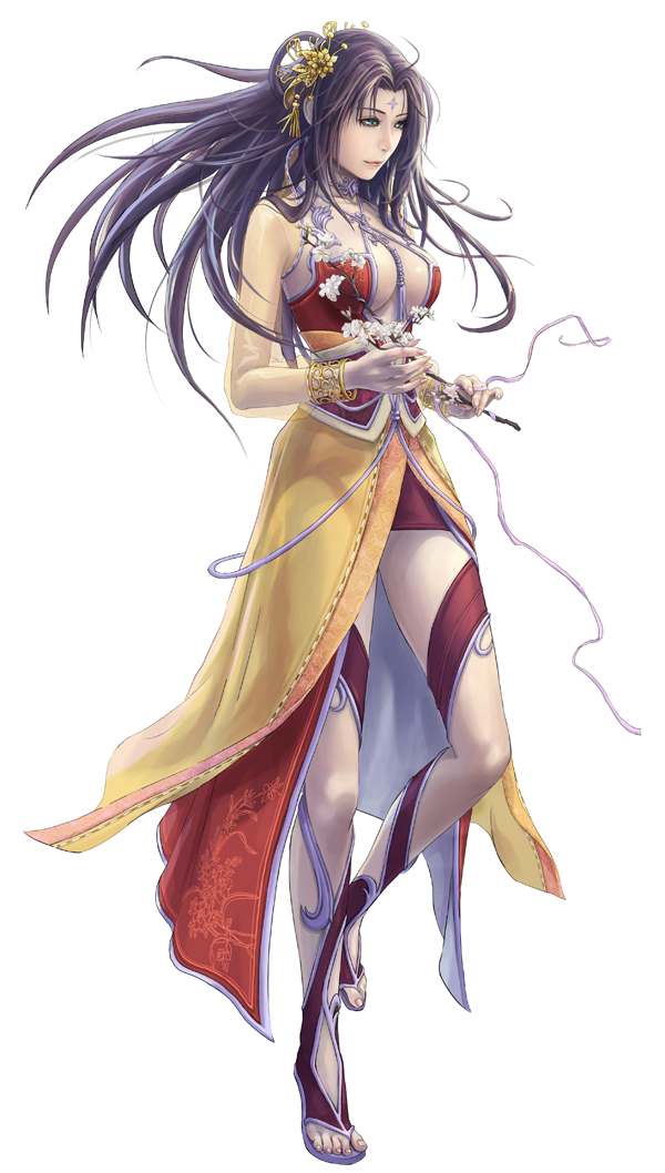 eat, eat0123, original, toeless footwear, 1girl, branch, brown hair, female focus, green eyes, hair ornament, legs, lips, sandals, shoes, solo, tattoo