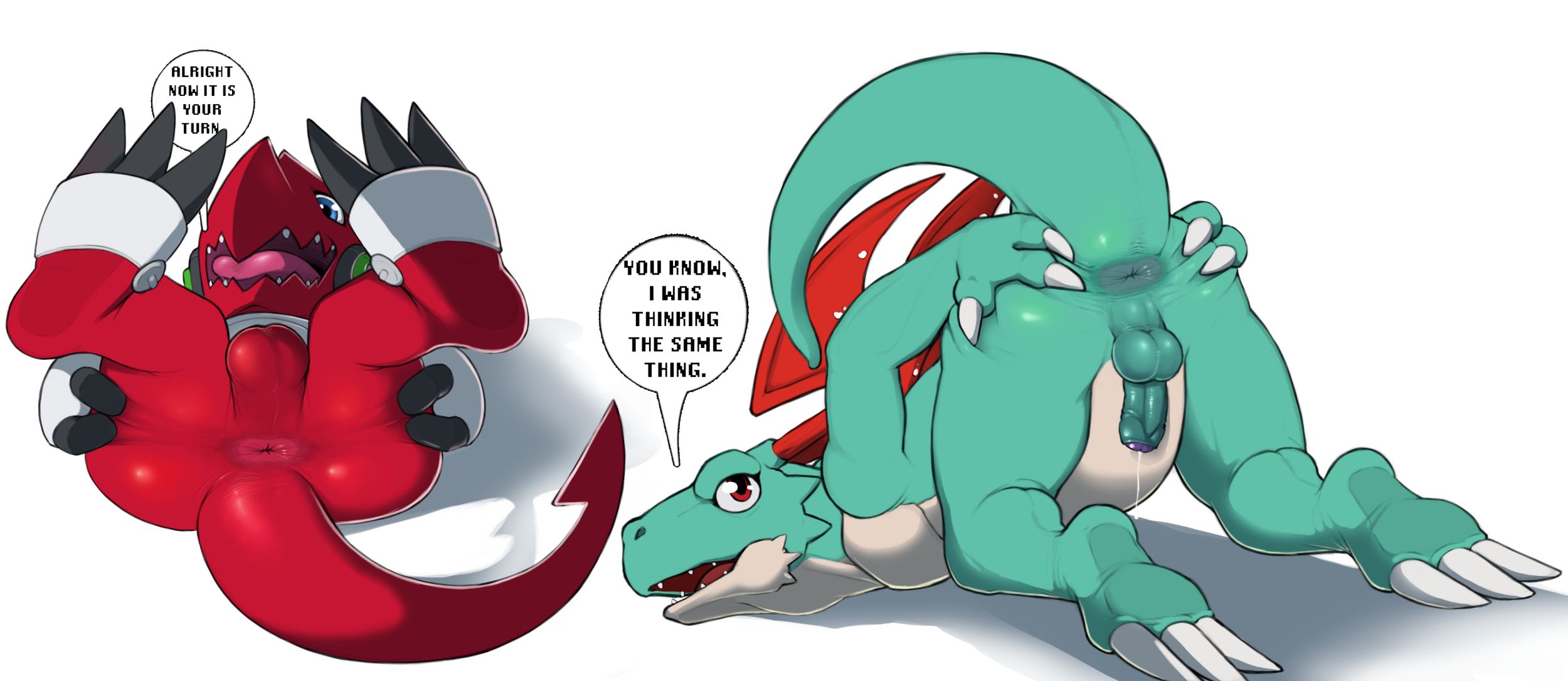 Rule34 – If it exists, there is porn of it / narse, dracomon, shoutmon / 538447