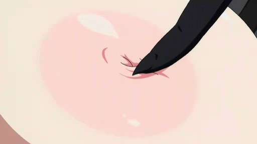 minase ayana, yamanobe tomo, seikon no qwaser, screencap, animated, animated gif, breasts, covered erect nipples, inverted nipples, nipples