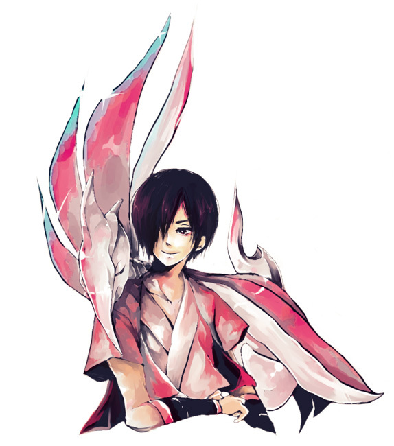 falkner (pokemon), skarmory, nintendo, pokemon, black eyes, black hair, gen 2 pokemon, gym leader, hair over one eye, male focus, pokemon (creature)