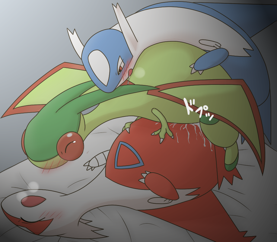 Rule34 – If it exists, there is porn of it / kei (artist), flygon, latias, latios / 540055