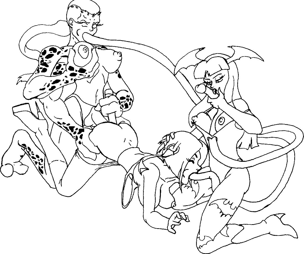 Rule34 – If it exists, there is porn of it / artist request, morrigan aensland, rayne, sheeva / 540275