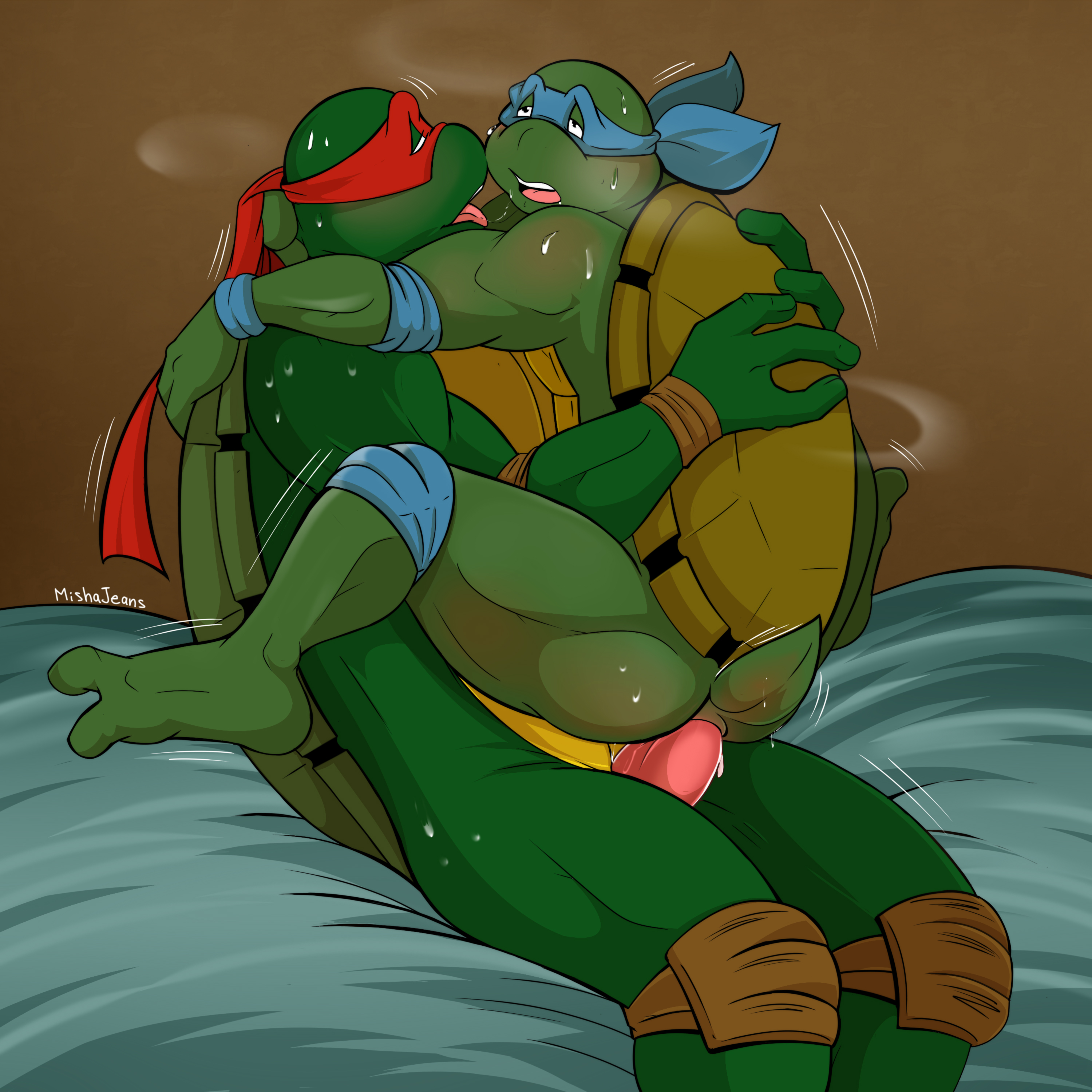 Rule34 – If it exists, there is porn of it / leonardo, leonardo (tmnt), raphael, raphael (tmnt) / 10480696