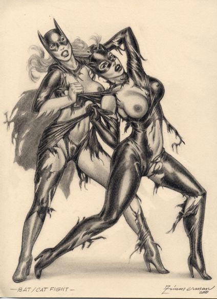 Rule34 – If it exists, there is porn of it / zimmerman, barbara gordon, batgirl, catwoman / 540615