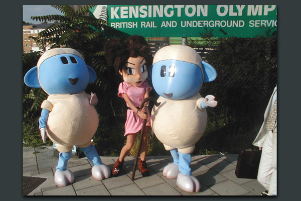 sheep (game), costume, bo peep, sheep, shepherd's crook, sign, suitcase