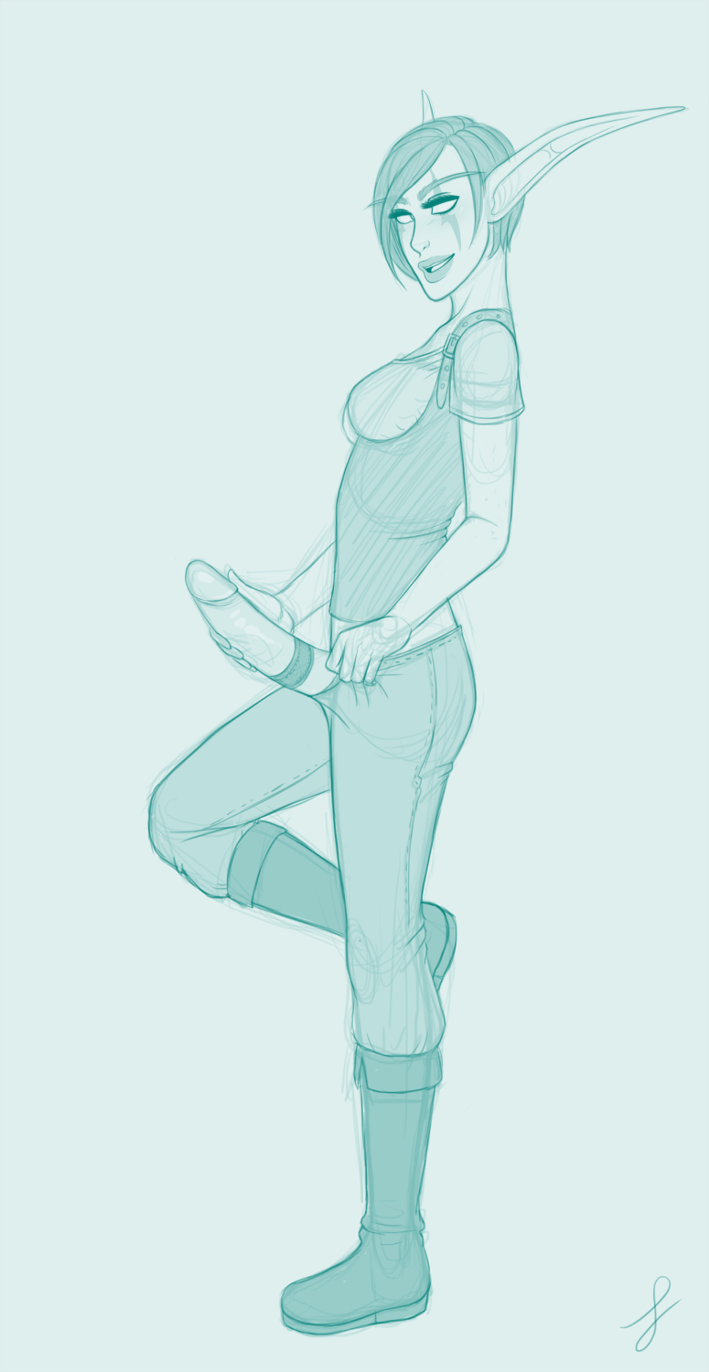 Rule34 – If it exists, there is porn of it / liefje, night elf / 541381