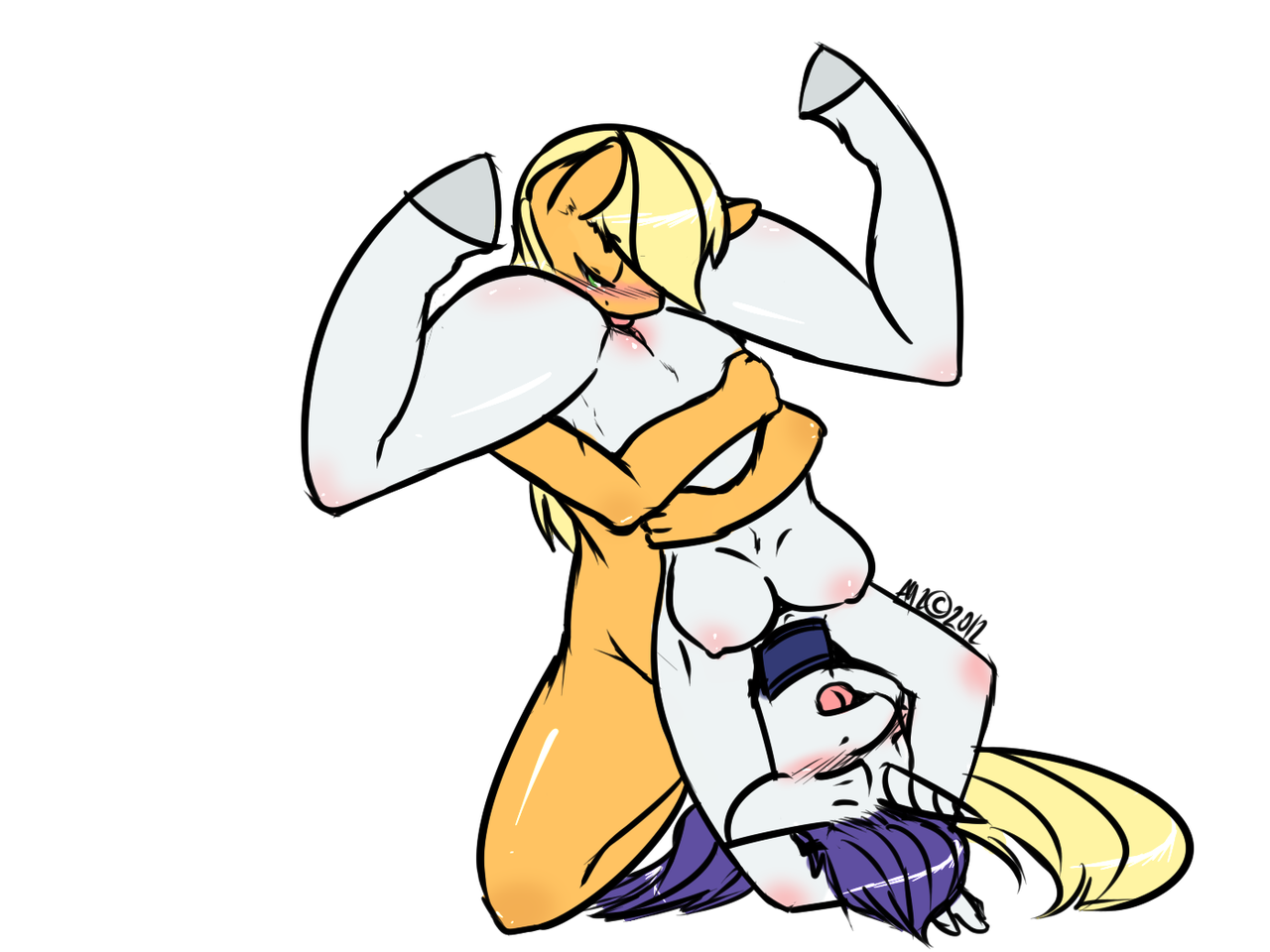 Rule34 – If it exists, there is porn of it / avante92, applejack (mlp), rarity (mlp) / 541450
