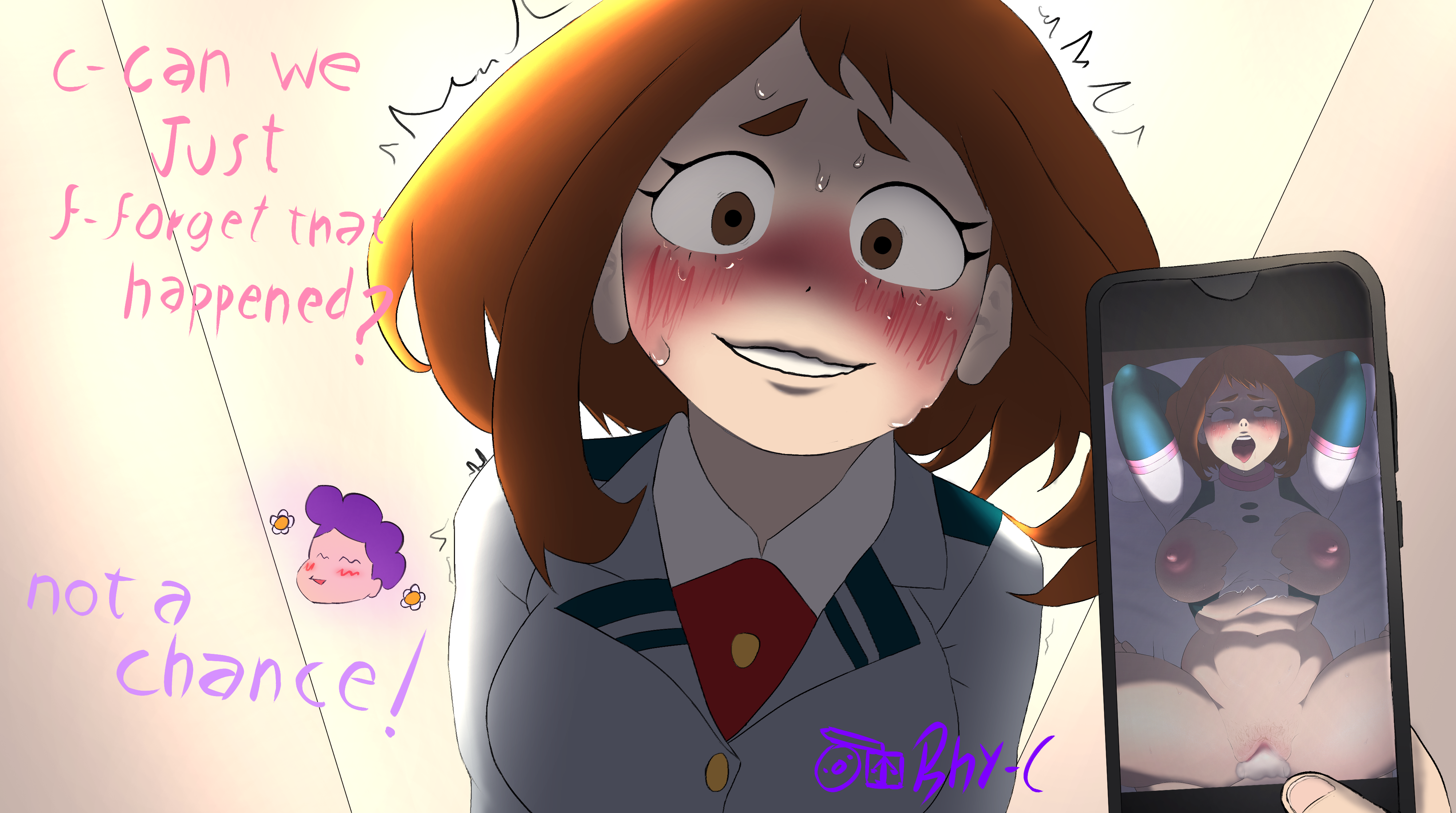 Rule34 – If it exists, there is porn of it / minoru mineta, ochako uraraka / 10513568