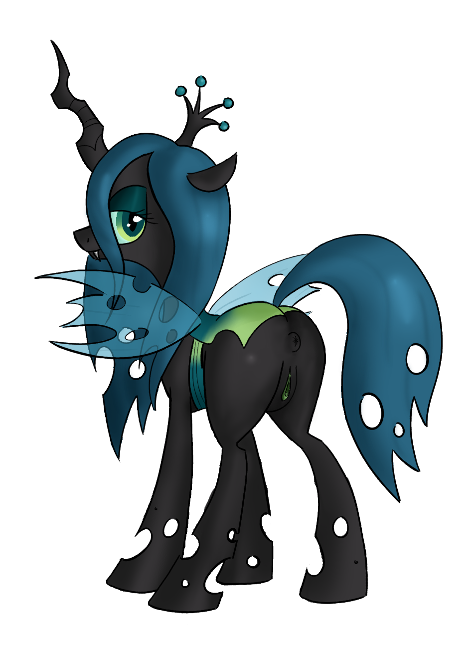 Rule34 – If it exists, there is porn of it / bakasan94, queen chrysalis (mlp) / 542854