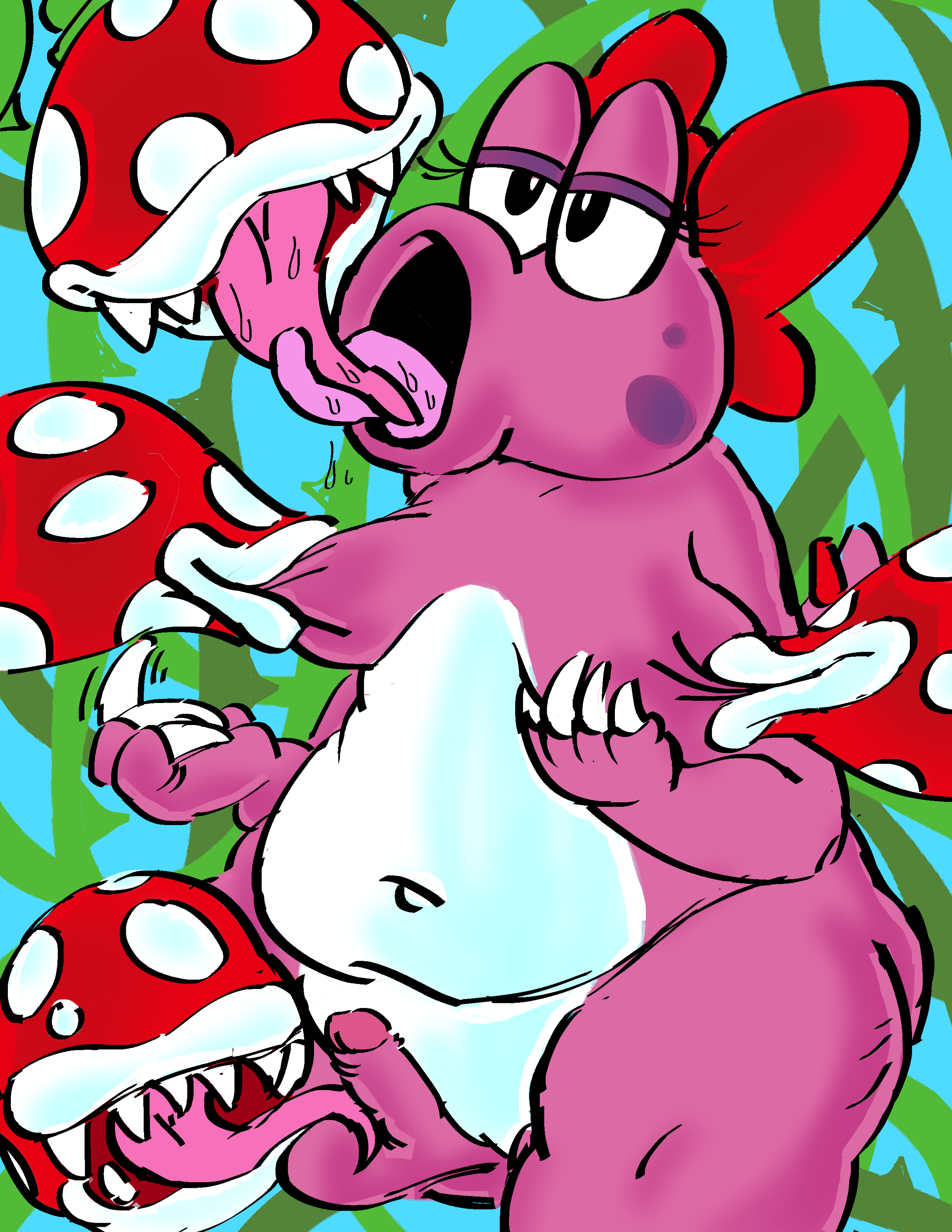 Rule34 – If it exists, there is porn of it / birdo, piranha plant / 10522464