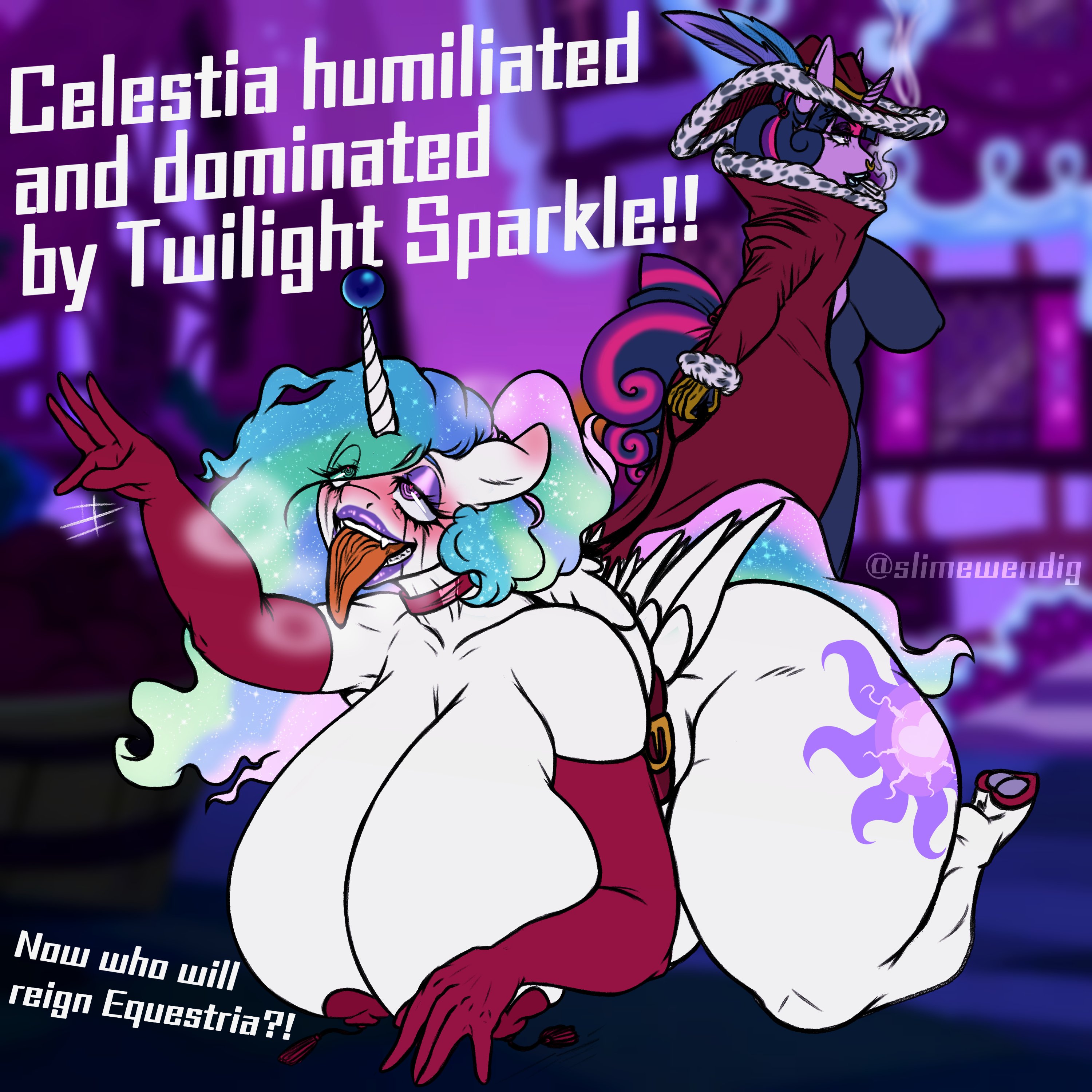 Rule34 – If it exists, there is porn of it / princess celestia (mlp), twilight sparkle (mlp) / 10538303