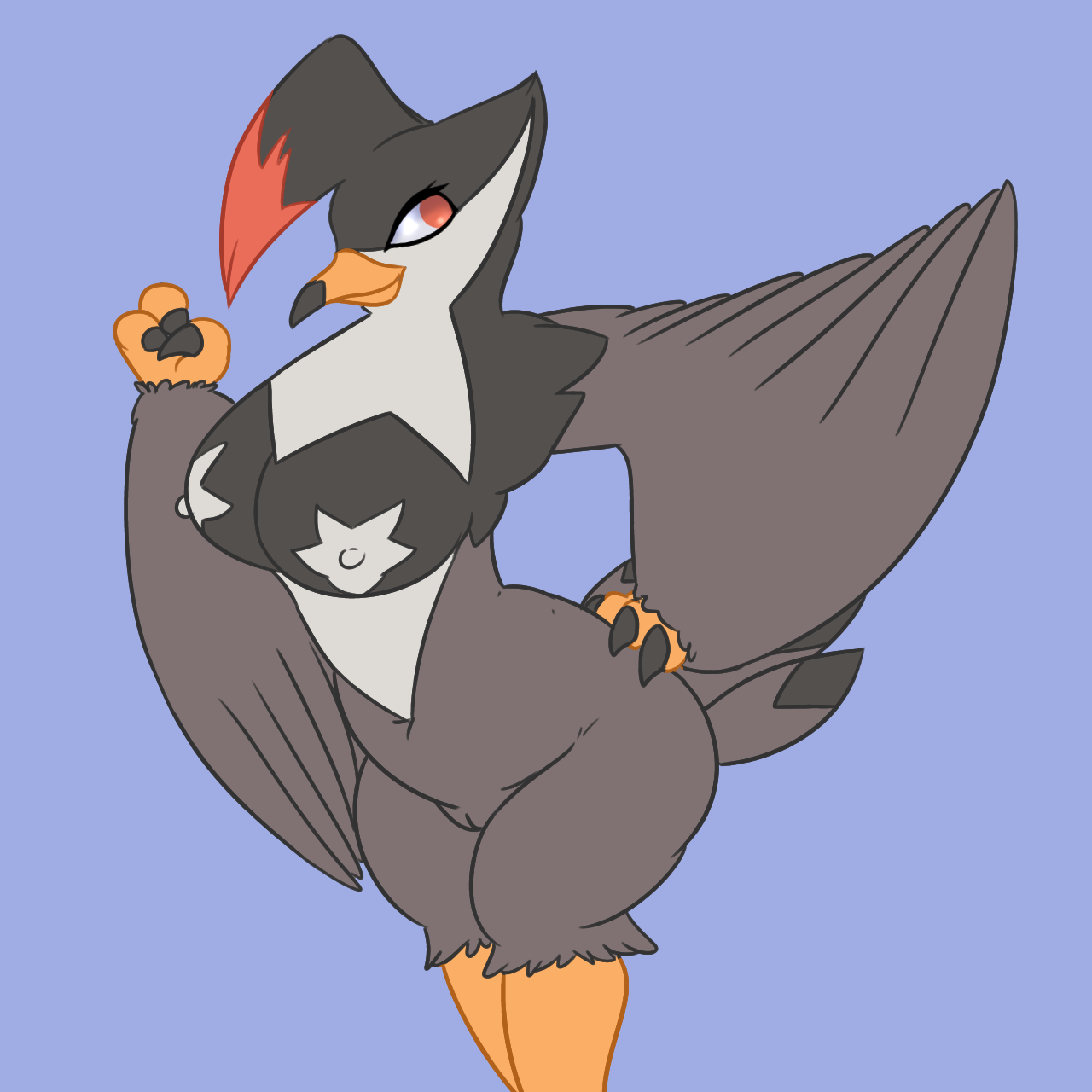 Rule34 – If it exists, there is porn of it / posexe, staraptor / 544374