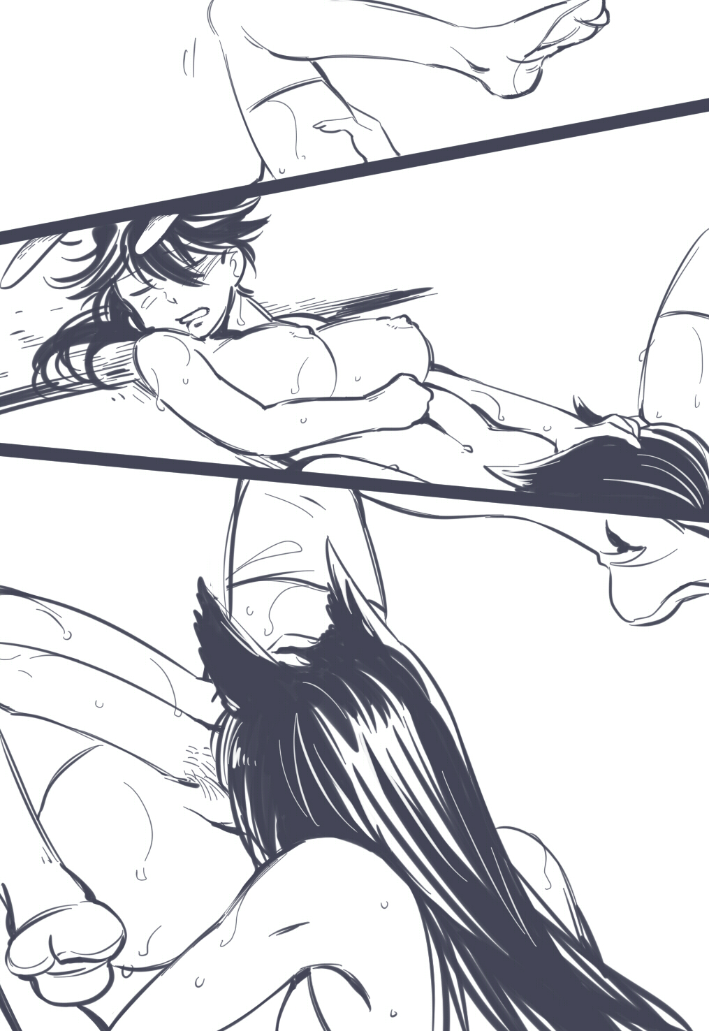 Rule34 – If it exists, there is porn of it / bai lao shu, houshou (kantai collection), nagato (kantai collection) / 545427