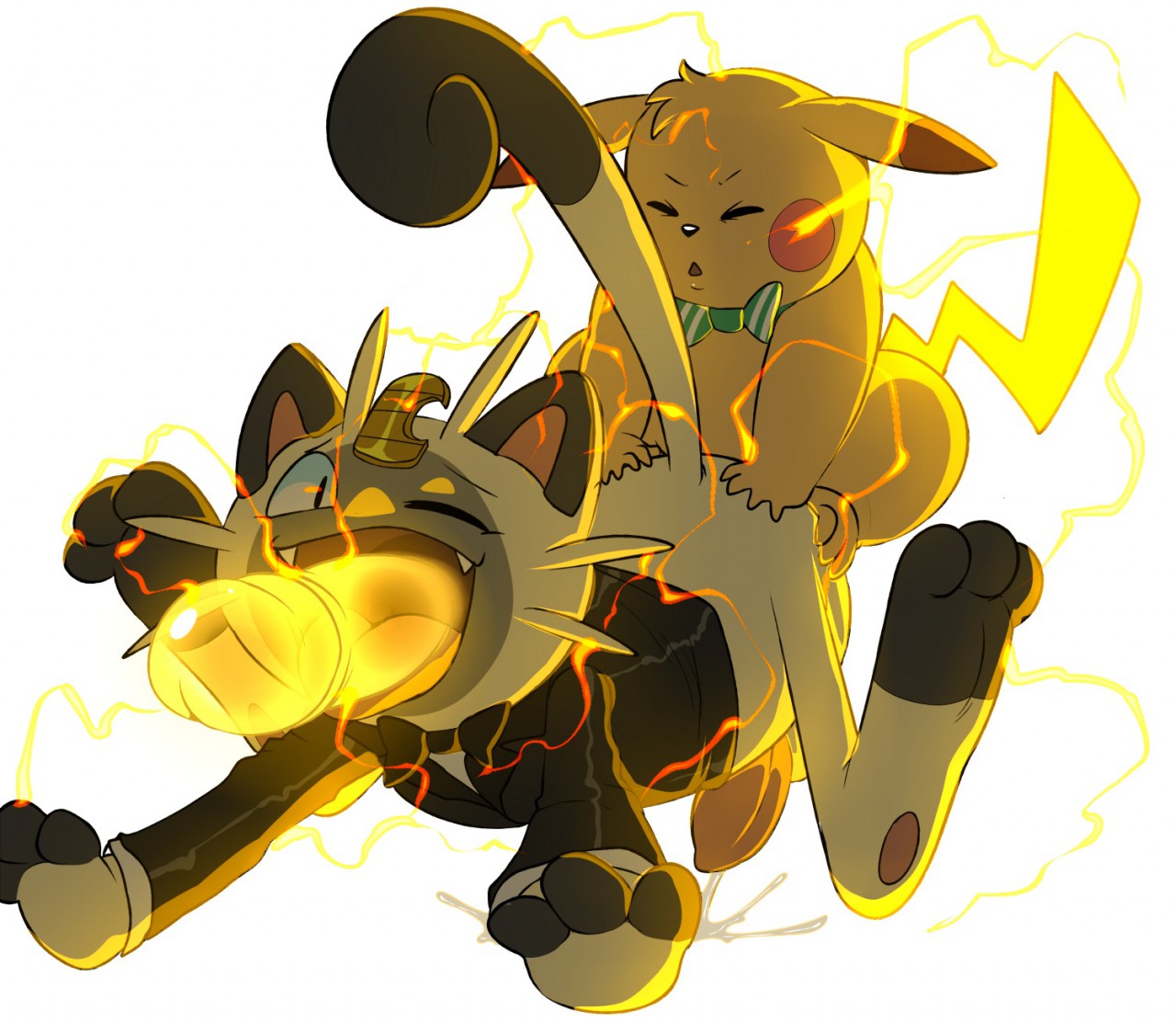 Rule34 – If it exists, there is porn of it / eroborus, meowth, pikachu / 547599