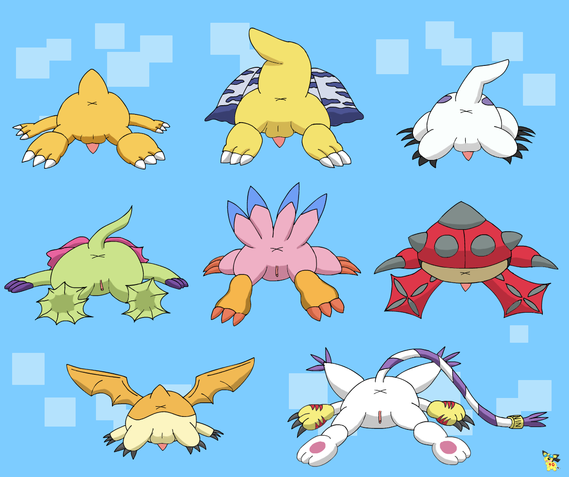 Rule34 – If it exists, there is porn of it / pichu90, agumon, biyomon, digimon (species), gabumon, gatomon, gomamon, palmon, patamon, tentomon / 10610383