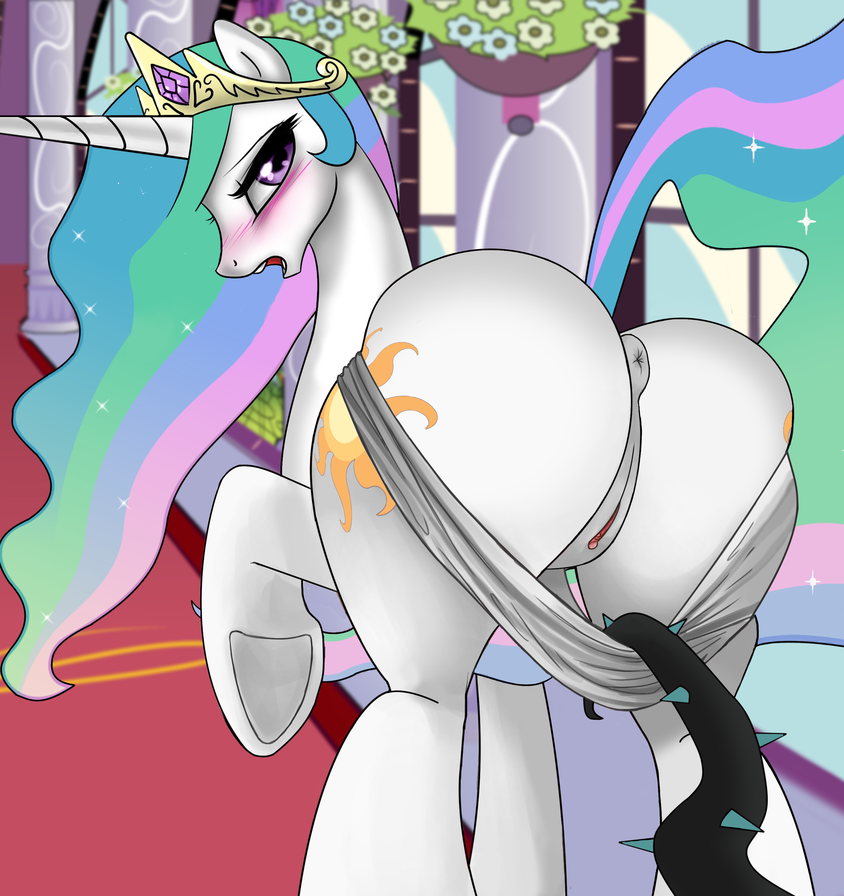 Rule34 – If it exists, there is porn of it / john joseco, kinkypinkie, rammbrony, princess celestia (mlp) / 549272