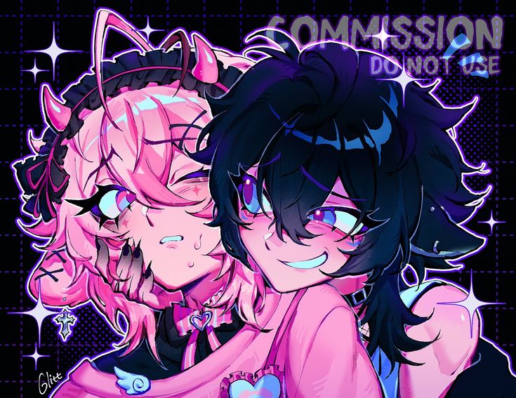 non-web source, 2boys, animal ears, coat, cuts, glittermoonie, headdress, horns, injury, multiple boys, off shoulder, pink coat, smile, sweat, wolf