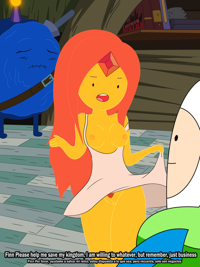 Rule34 – If it exists, there is porn of it / distritohentai (artist), cinnamon bun, finn the human, flame princess / 549777