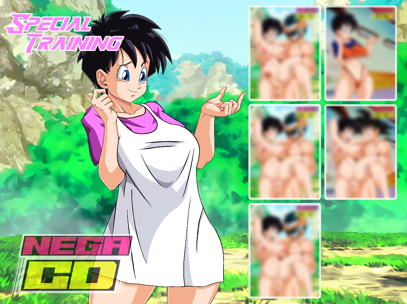 Rule34 – If it exists, there is porn of it / megacd, sano-br, son gohan, son goku, videl / 10633747