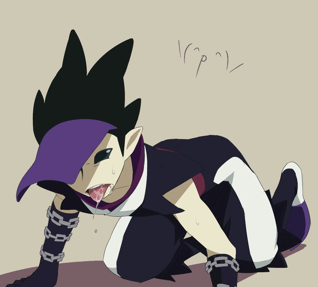 honnomusi323, maniwa koumori, katanagatari, 1boy, male focus, solo