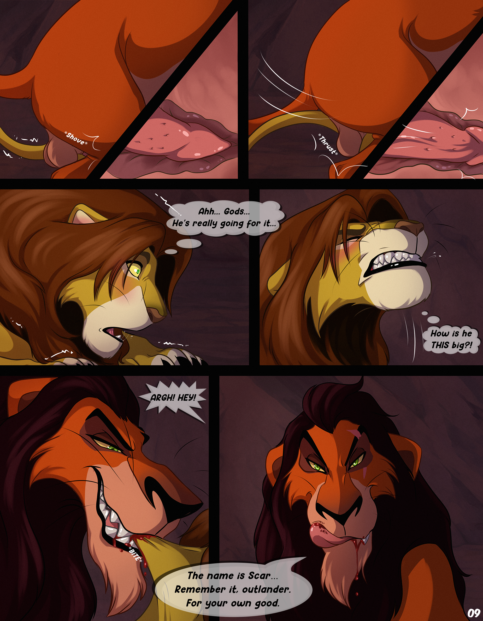 Rule34 – If it exists, there is porn of it / malaika4, scar (the lion king), zilvus / 10639655