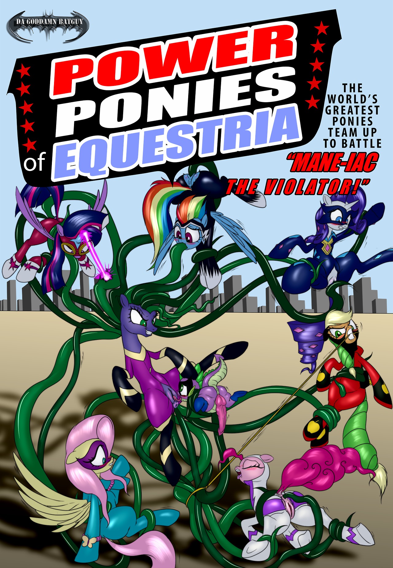 Rule34 – If it exists, there is porn of it / da goddamn batguy, applejack (mlp), fluttershy (mlp), mane six (mlp), pinkie pie (mlp), power ponies (mlp), princess twilight sparkle (mlp), rainbow dash (mlp), rarity (mlp), spike (mlp), the mane-iac, twilight sparkle (mlp) / 550521