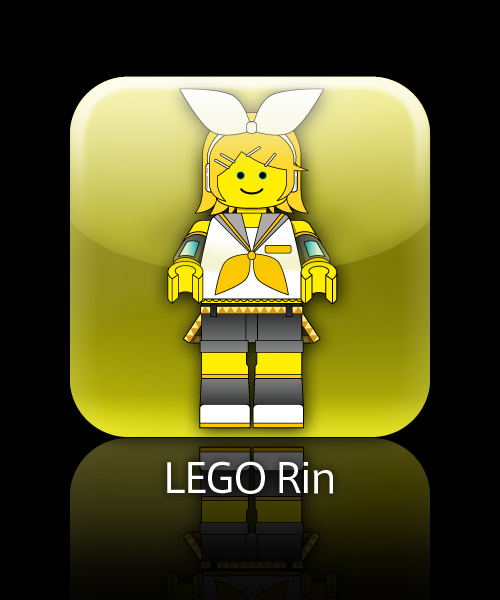 nana usagi, kagamine rin, minifigure, vocaloid, bad id, bad pixiv id, cellphone, iphone, lego, phone, smartphone